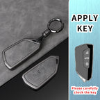 Caja de metal y cuero premium para automóviles para VW Golf 8 (MK8), ID.3, ID.4 – Passend para Cupra, Skoda Octavia A8 y Seat Leon MK4 (2020-2021)