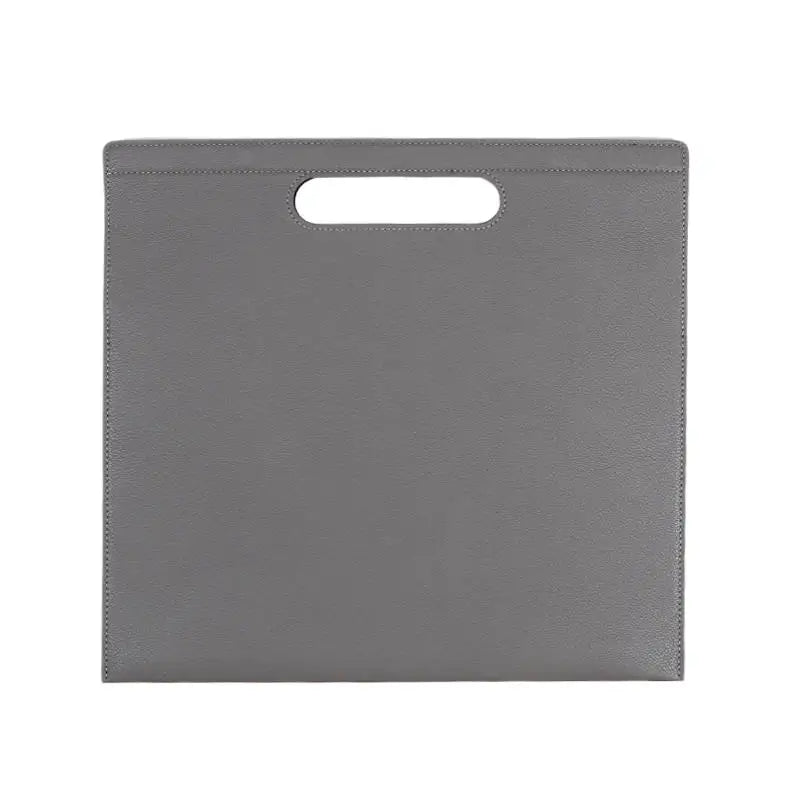 A4 PU-Leder Dokumententasche mit Magnetverschluss – Robusto organizador empresarial Mappe &amp; Tablet Tasche für Büro &amp; Alltag 