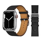Lederarmband für Apple Watch – Hochwertiges iWatch Armband 38–49 mm für Series 3–10, SE & Ultra | Sportlich & Elegant
