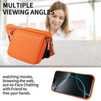 Hochwertige Faux-Leder Umhänge-Handyhülle für iPhone 16e 16 15 14 13 12 11 Pro Max – Crossbody Wallet mit Kartenfach, Stoßfest & Anti-Degaussing