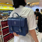 MINISO Harry Potter Rucksack & Crossbody Bag – PU Leder Schul- & Freizeitrucksack im Hogwarts Design für Damen & Herren