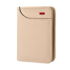 Vertikale Herren Geldbörse – Mini Wallet mit Kartenfächern, Ausweisfach & Scheinfach für Studenten