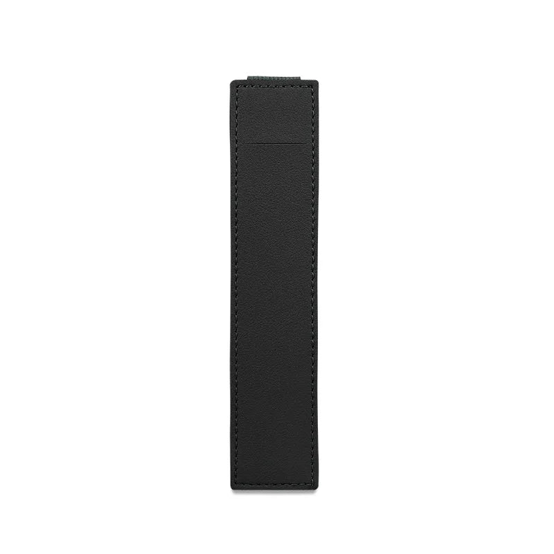 Elastischer Leder Stiftehalter Clip – Robusto Leder Pen-Halterung mit Gummiband para notizbücher, tabletas y portátiles