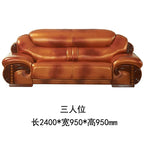 Luxus Leder-Wohnzimmersofa mit Schlaffunktion – Modernes, minimalistaisches Relax-Sofa mit Stauraum, elegantes Designer-Sofa für stilvolles Wohnen