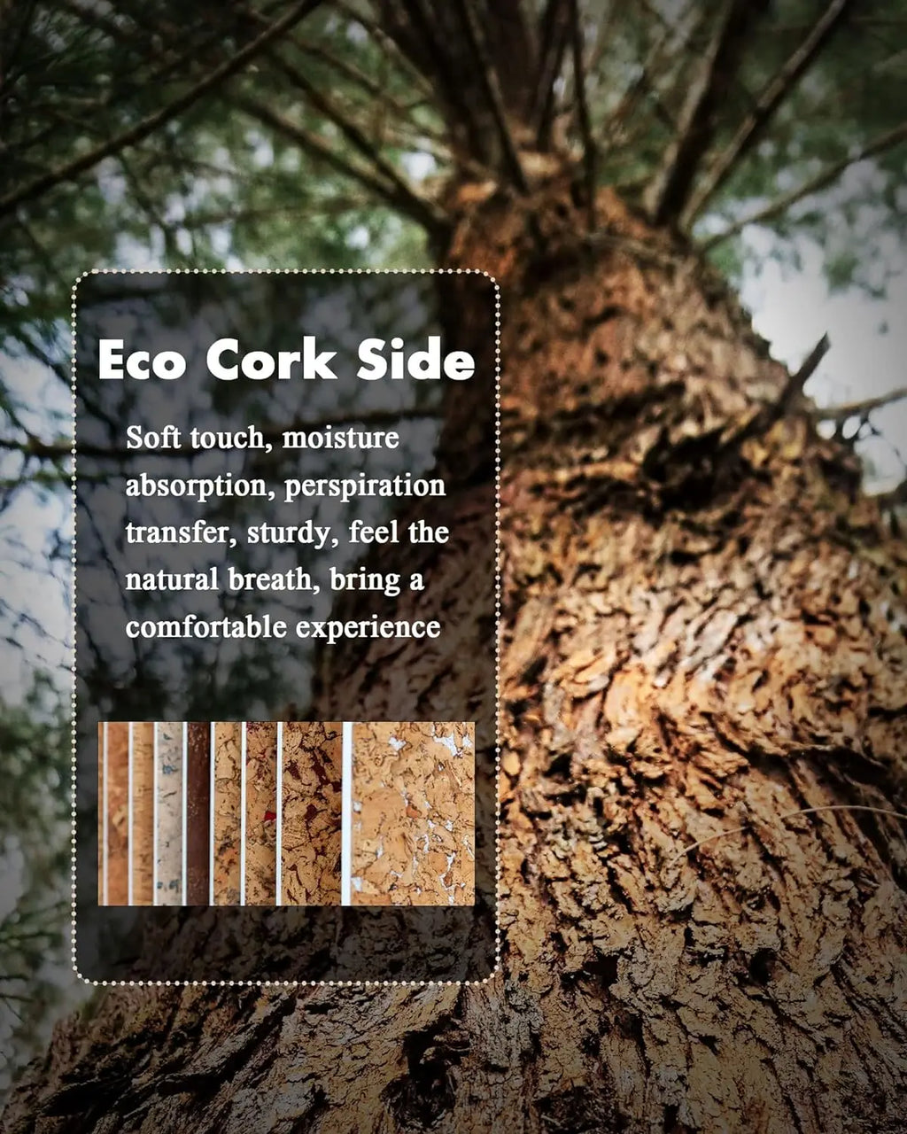 YSAGi Doppelseitige Leder Schreibtischunterlage – Große Wasserdichte Desk Mat mit Eco-Kork, Rutschfeste Schreibtischauflage & Mauspad für Büro und Zuhause