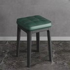 Bunte PU-Esshocker mit dicker Polsterung – Stapelbarer Designer-Sitzhocker für Restaurant, Küche &amp; kleine Räume 