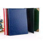 A4 Zertifikatsmappe aus PU-Leder – Elegante Dokumentenmappe 310 × 220 mm | Hochwertige Lederoptik Mappe für Urkunden &amp; Unterlagen