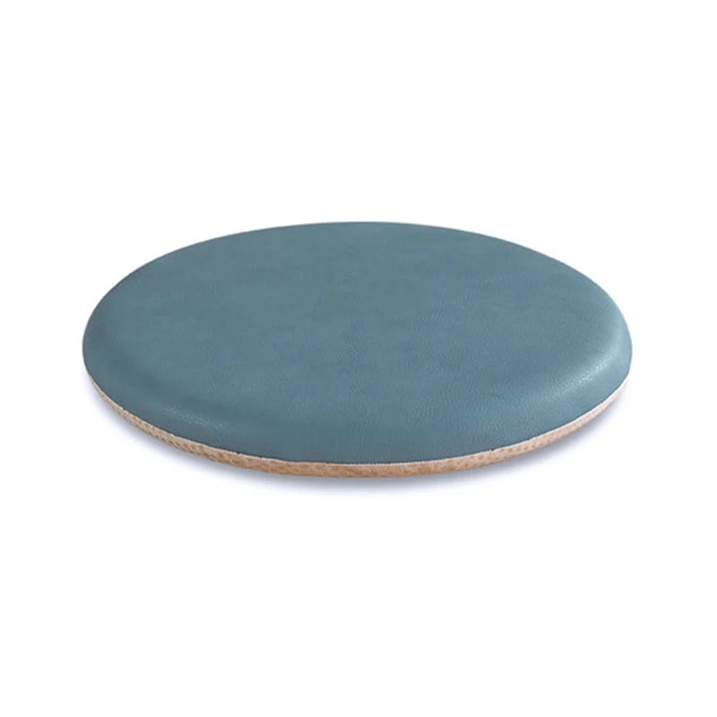 Rundes Leder Stuhlkissen – Wasserdichtes, tragbares Sitzkissen für Esszimmer, Küche & Homeoffice