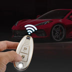 TPU Leder Autoschlüssel Hülle für Suzuki – Smart Key Cover mit Schlüsselanhänger für Baleno, Swift, Vitara, SX4 S-Cross, Ertiga & mehr