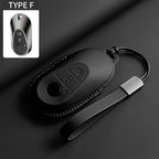 Étui de clé de voiture en cuir souple pour Mercedes-Benz – Étui de clé de qualité supérieure pour A, C, E, S, G-Klasse, GLC, CLA, GLB, GLS, GLA (W177/W205/W213/W222/X167)