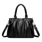Luxuriöse Damen Casual Tote Bag aus weichem Leder – Hochwertige Designer Handtasche für Alltag, Beruf & Pendeln
