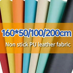 Antihaft Kunstleder Stoff 1,6 m Breite – Synthetisches Leder für Sofa, Taschen, Kleidung & DIY Lederarbeiten