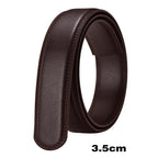 Hochwertiger PU-Ledergürtel ohne Schnalle – Premium Ersatzriemen für automatische Gürtelschnallen