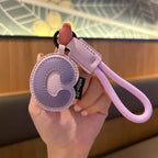 Bunter PU-Leder Schlüsselanhänger mit geflochtener Handschlaufe – Anti-Verlust Keychain &amp; Lanyard for Schlüssel, Tasche, Koffer &amp; Handy 