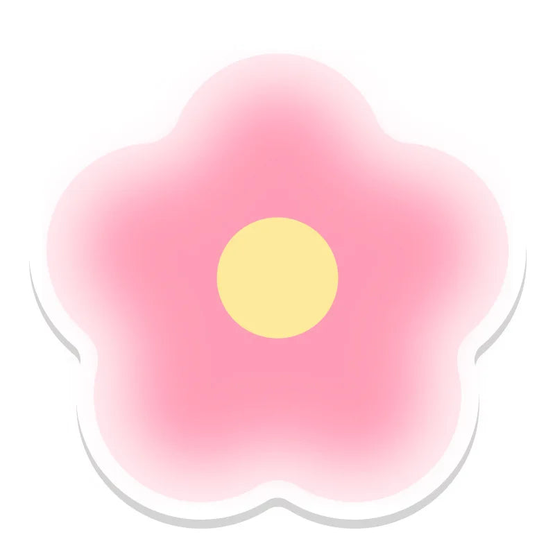 Blumenförmige Leder Untersetzer & Tischmatten – Hitzebeständig, rutschfest & dekorativ, kreative Platzsets in Farbverlauf