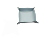 Faltbare Leder Ablageschale 25×25 cm – Elegantes Storage Tray für Schmuck, Schlüssel & Kleinteile