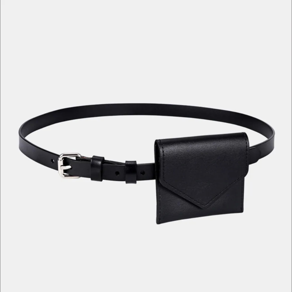 Damen Leder Gürteltasche – Crossbody, Fanny Pack & Mini Handtasche für Abend und Alltag, Abnehmbar