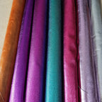 Echtleder Rindsleder Lychee-Prägung Gold &amp; Silber – Weiches Top Layer Leder 1,1–1,4 mm para sofá, bolsos y bricolaje 