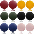 Runder Kunstleder Untersetzer – Wasserdicht & hitzebeständig, stilvolle Tassenunterlage im American Style für Kaffee & Tee