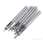DIY Leder Lochstanzer – Präziser Rundloch-Hohlstanzer aus Stahl für Gürtel &amp; Lederhandwerk (0,5–2,5 mm) 