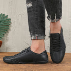 Herren Low-Cut Leder Sneaker Loafer – Weiche Slip-On Freizeitschuhe mit rutschfester Sohle, Große Größen für Frühjahr & Sommer 2025