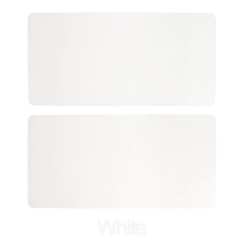 Leder Schreibtischunterlage Pink 60×30 cm – Rutschfeste & Wasserdichte Desk Mat aus PU-Leder für Home Office & Büro