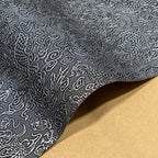 Vintage Kunstleder Rolle mit Drachenprägung – Geprägtes Synthetikleder für DIY Ohrringe, Haarschleifen, Taschen & Dekoration