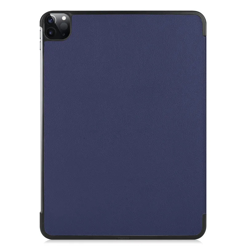 PU-Leder Smart Cover für iPad Pro 12.9 Zoll (4., 5. & 6. Generation) – Faltbares Flip Case mit Hard Stand für iPad Pro 12.9 (2020 / 2021 / 2022)