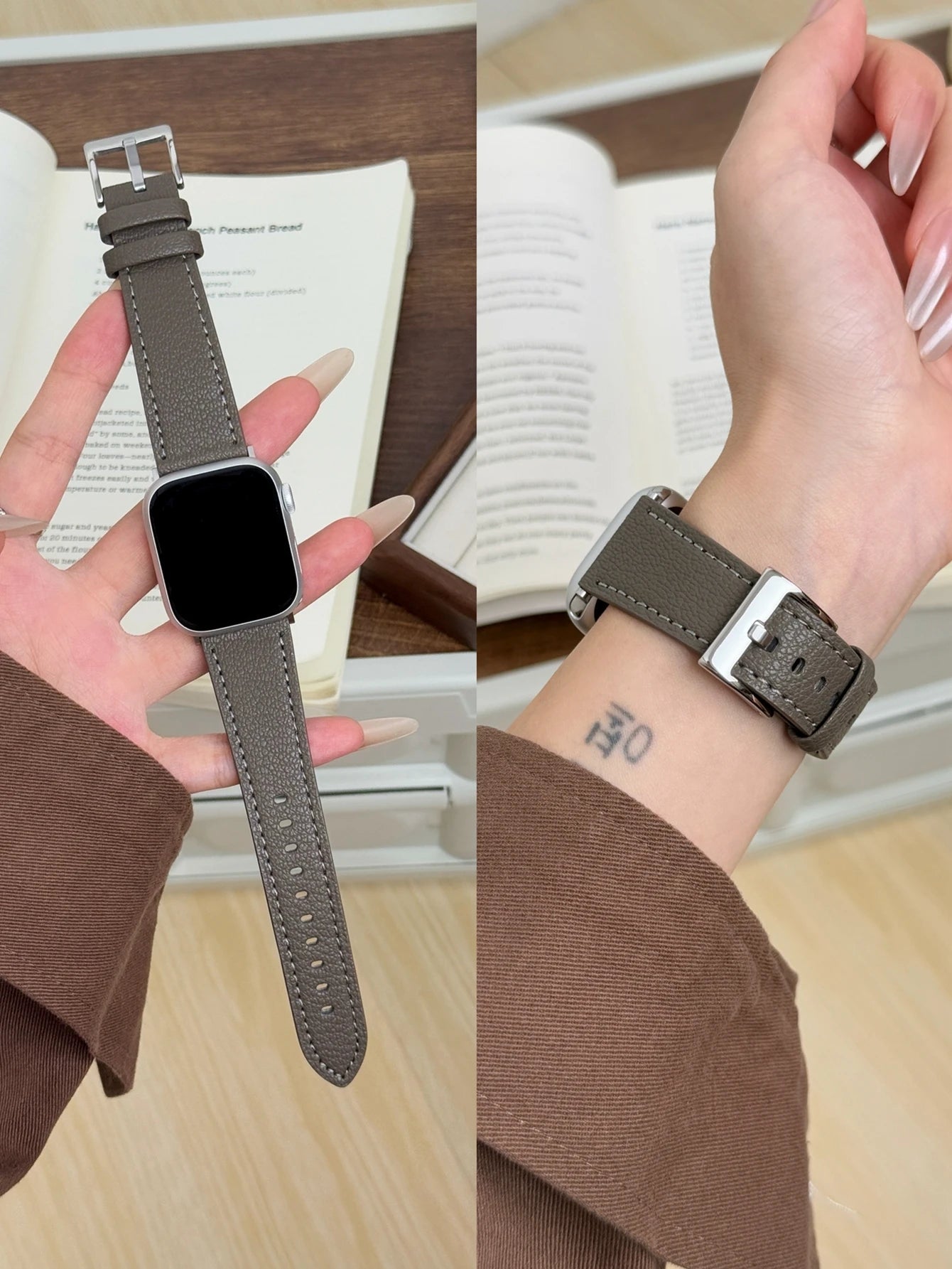 Leder Loop Armband für Apple Watch – Sportlich-elegantes iWatch Lederarmband für Damen & Unisex 38–49 mm