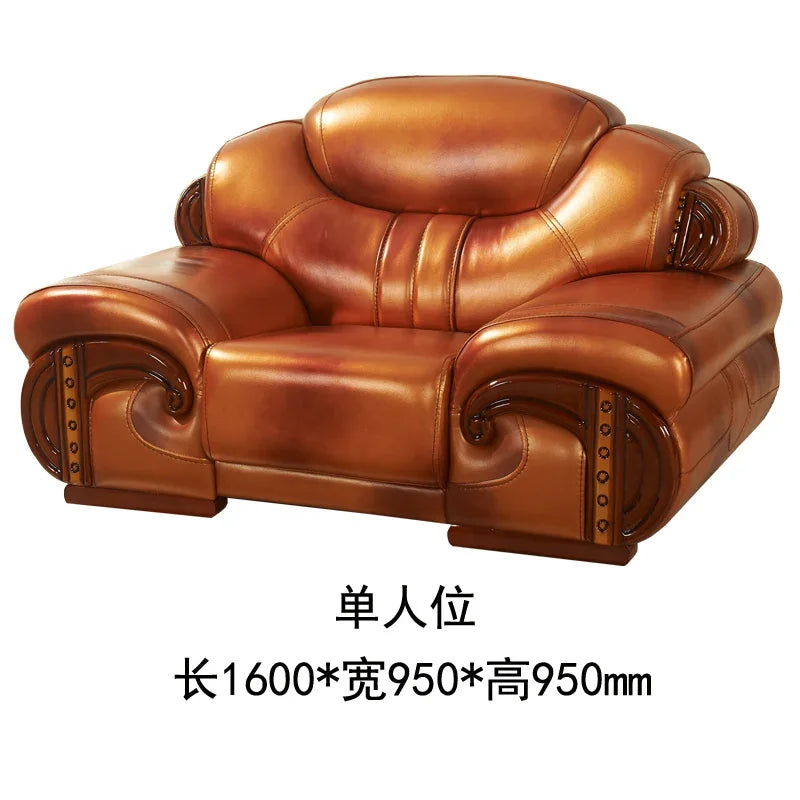 Luxus Leder-Wohnzimmersofa mit Schlaffunktion – Modernes, minimalistaisches Relax-Sofa mit Stauraum, elegantes Designer-Sofa für stilvolles Wohnen