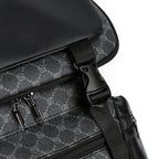 Herren PU Leder Rucksack mit Shark-Design – Modischer Laptop- & Schulrucksack für Studium, Reise & Alltag