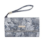 Miss Lulu Damen Geldbörse – Bunte Langbörse aus PU-Leder mit großem Fassungsvermögen und Kartenfächern