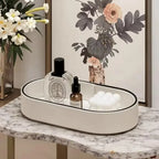 Elegante PU Leder Ablagebox im Japan Style – Stilvoller Valet Tray & Organizer für Schlüssel, Schmuck & Kosmetik