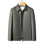 Veste de protection pour hommes avec revers - Haute qualité, grande veste de sport dans un style décontracté pour les repas et les herbes 2025