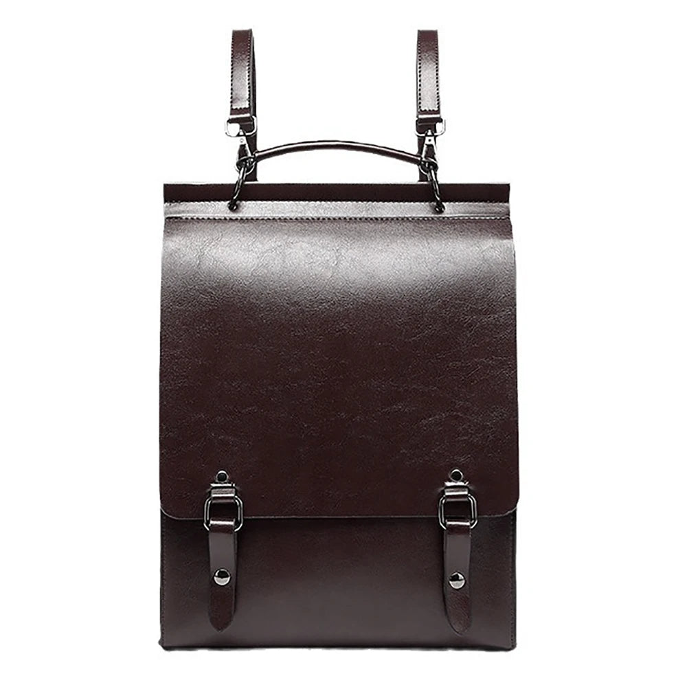 BAOERSEN Damen Leder-Rucksack aus Echtleder – Kompakter Cowhide Backpack & Schultertasche, stilvoll & vielseitig