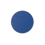 PU Leder Untersetzer rund – Rutschfest & hitzeisolierend, moderner Getränke- & Schalenuntersetzer (Ø 10 cm)