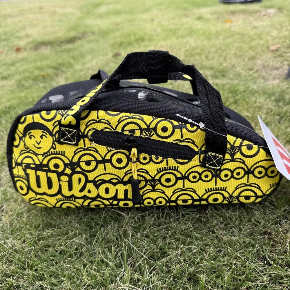Wilson Mini Tennis Tasche aus PU-Leder – Kleine Handtasche für Bälle & Zubehör, Roland Garros Edition