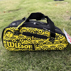 Wilson Mini Tennis Tasche aus PU-Leder – Kleine Handtasche für Bälle & Zubehör, Roland Garros Edition
