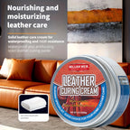 Premium Lederpflege Set 80 g – Reparatur- & Pflegewachs für Auto Innenraum, Schuhe, Taschen & Möbel