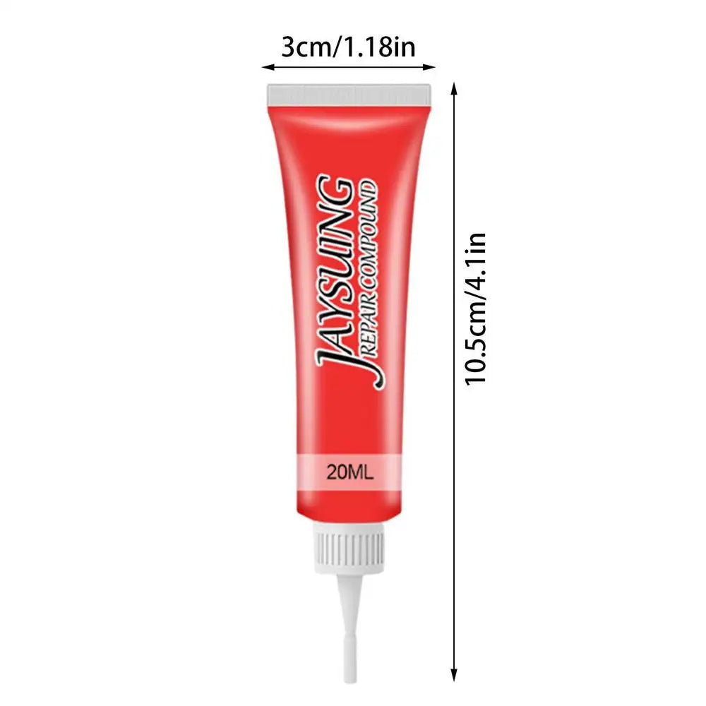 Leder Reparatur Gel 20 ml – Flüssigleder zur Reparatur von Kratzern & Rissen an Autositzen, Sofas und Lederaccessoires