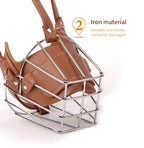 Hundemaulkorb aus Leder – Anti-Biss &amp; Anti-Fressen Maulkorb para perros medianos y grandes