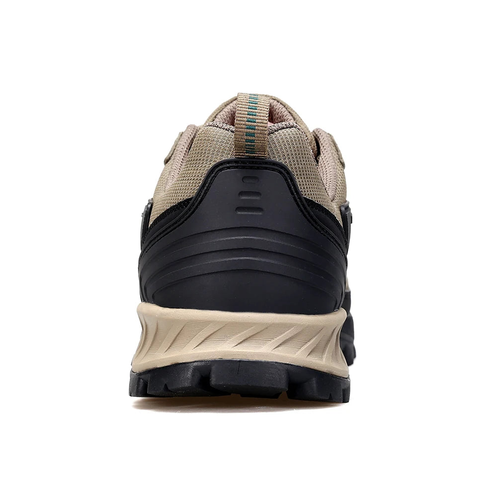 HUMTTO Herren Outdoor Sneaker – Leder Wanderschuhe, Luxus Trekking Boots, rutschfest, wasserabweisend, professionell für Hiking & Sport