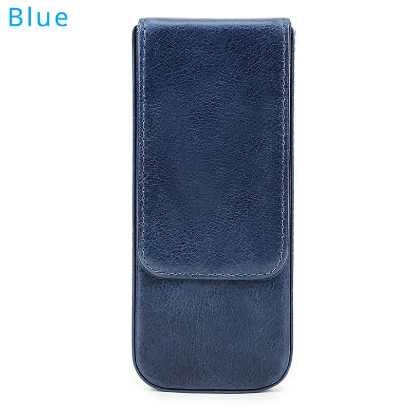 Luxuriöses Füllfederhalter-Etui en véritable cuir – Premium Stifteetui mit 2/3/6/12 Fächern für Büro &amp; Schule 