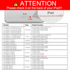 Funda inteligente de cuero PU para iPad Pro de 12,9 pulgadas (2015 y 2017) - Funda magnética para tableta con funda interior de silicona 