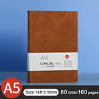 A5 Retro Leder-Notizbuch für Business & Alltag – Elegante Hülle, robuste Verarbeitung, professionelle Wirkung