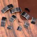 Juego de mesa de cuero de 10 piezas – 1/4 Rundklingen aus Carbonstahl para präzise Lederzuschnitte bei Taschen, Gürteln &amp; Uhrenambändern