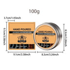 Leder Conditioner mit Bienenwachs – Pflege- & Restaurationsbalsam für Schuhe, Möbel, Jacken, Taschen & Autositze