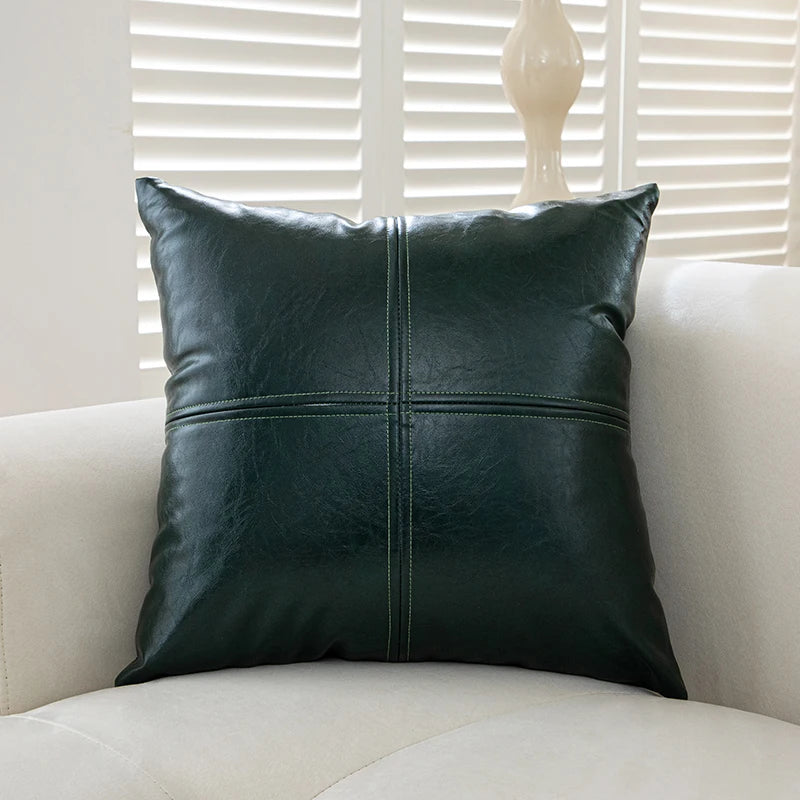 Wasserfestes PU-Leder Rückenlehnenkissen – Großes Kopfteil- & Wandpolster für Bett, Tatami & Schlafzimmer, kratzfest & stoßdämpfend