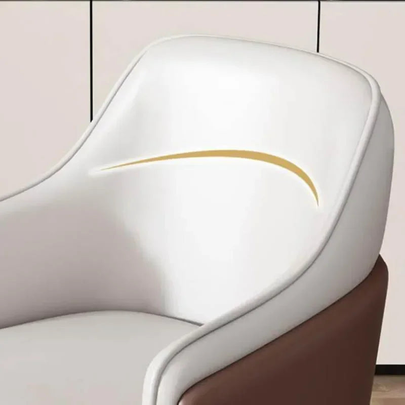Italienisches Design Esszimmerstuhl aus PU-Leder – Moderner Polsterstuhl für Küche, Schlafzimmer, Hotel & Restaurant