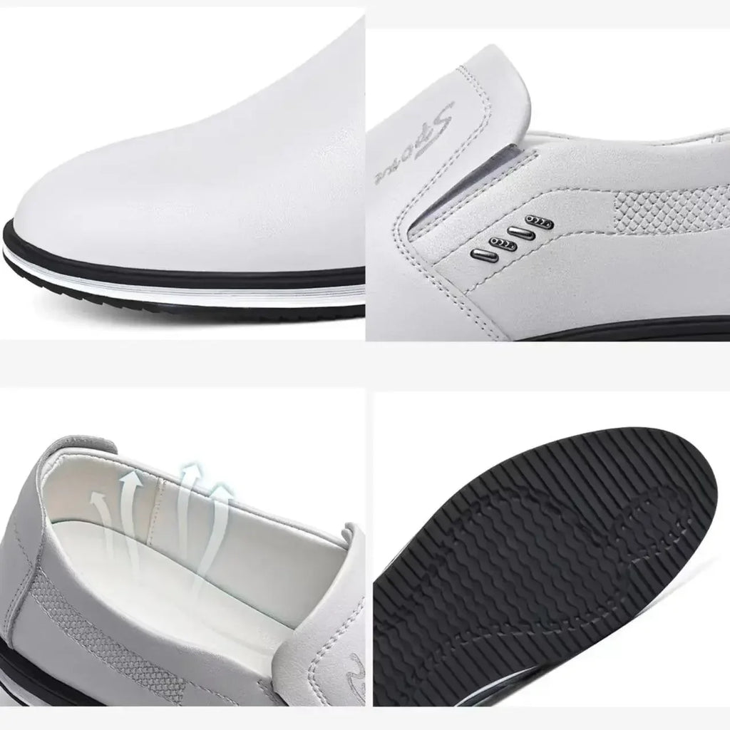 Herren Designer Leder Loafer – Hochwertige Mokassins & Driving Shoes mit Schnürung, Elegante Freizeit- & Business-Schuhe für Männer